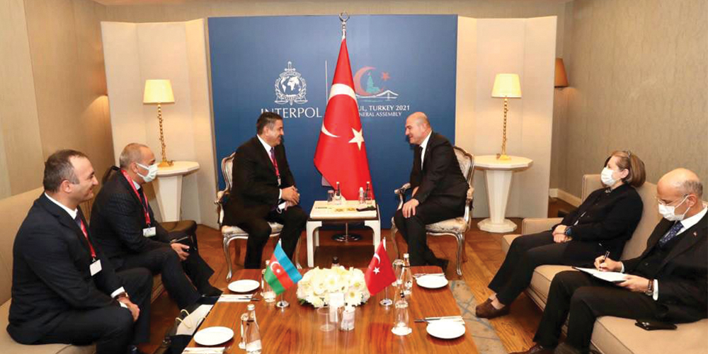 Делегация МВД Азербайджана принимает участие в сессии Генеральной ассамблеи Интерпола