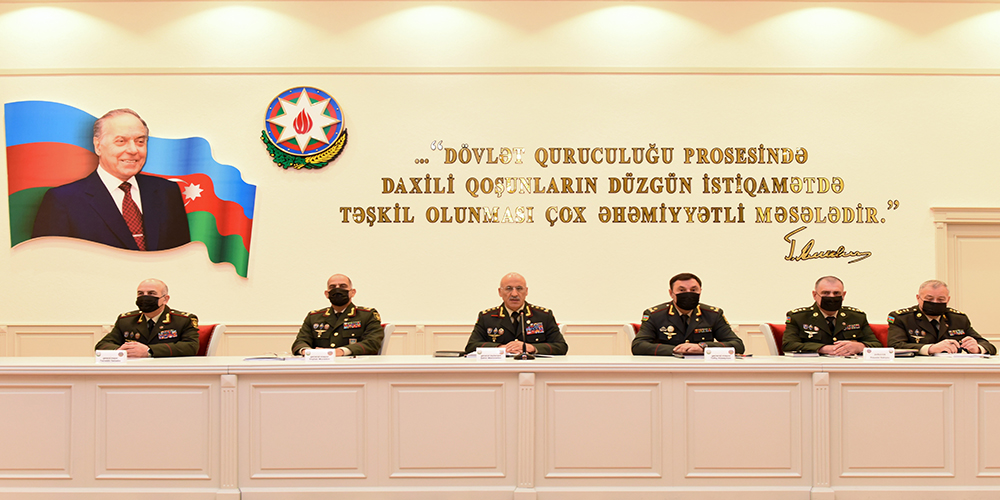 The next meeting of the Military Board of the Internal Troops was held 