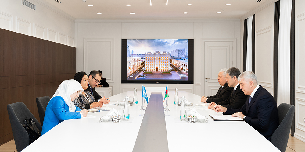Министр В.Эйвазов: «Взаимовыгодное сотрудничество с ООН продолжается»